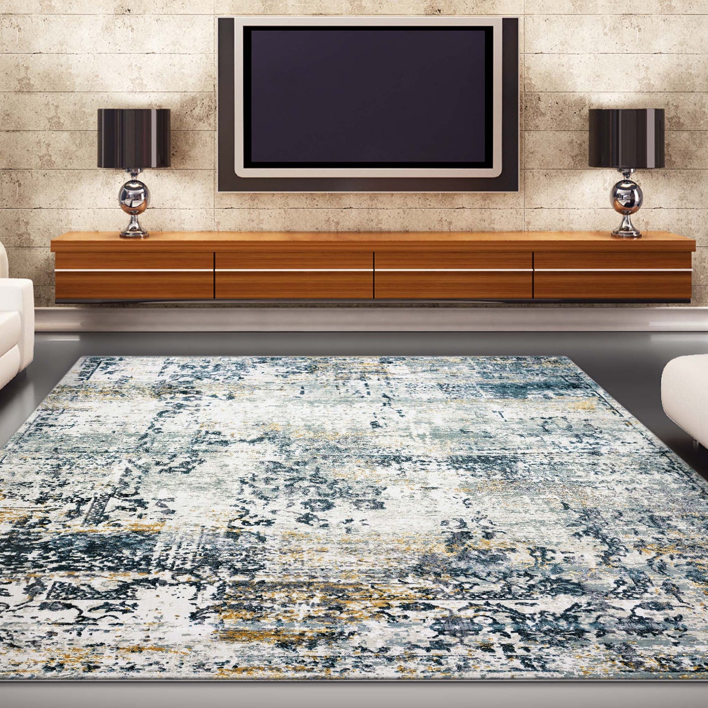 Stella 496 Linen Rectangle Rug