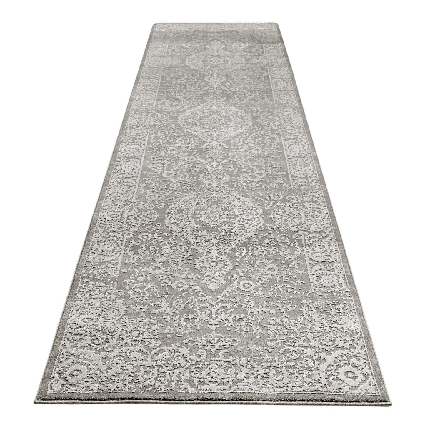 Stella 799 Light Grey Hallway Runner