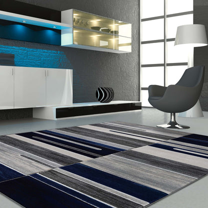 Sungate 2089 Grey Rectangle Rug