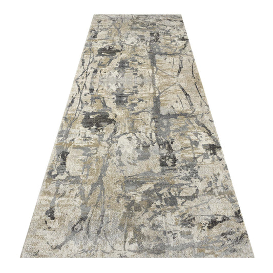 Urban 679 Light Grey Hallway Runner