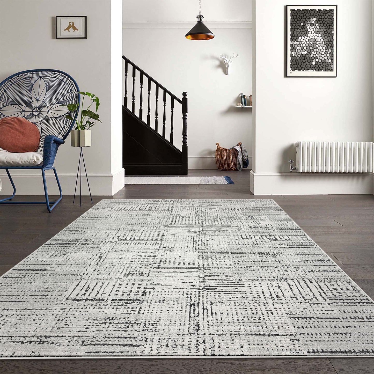 Valley 2015 Light Grey Rectangle Rug