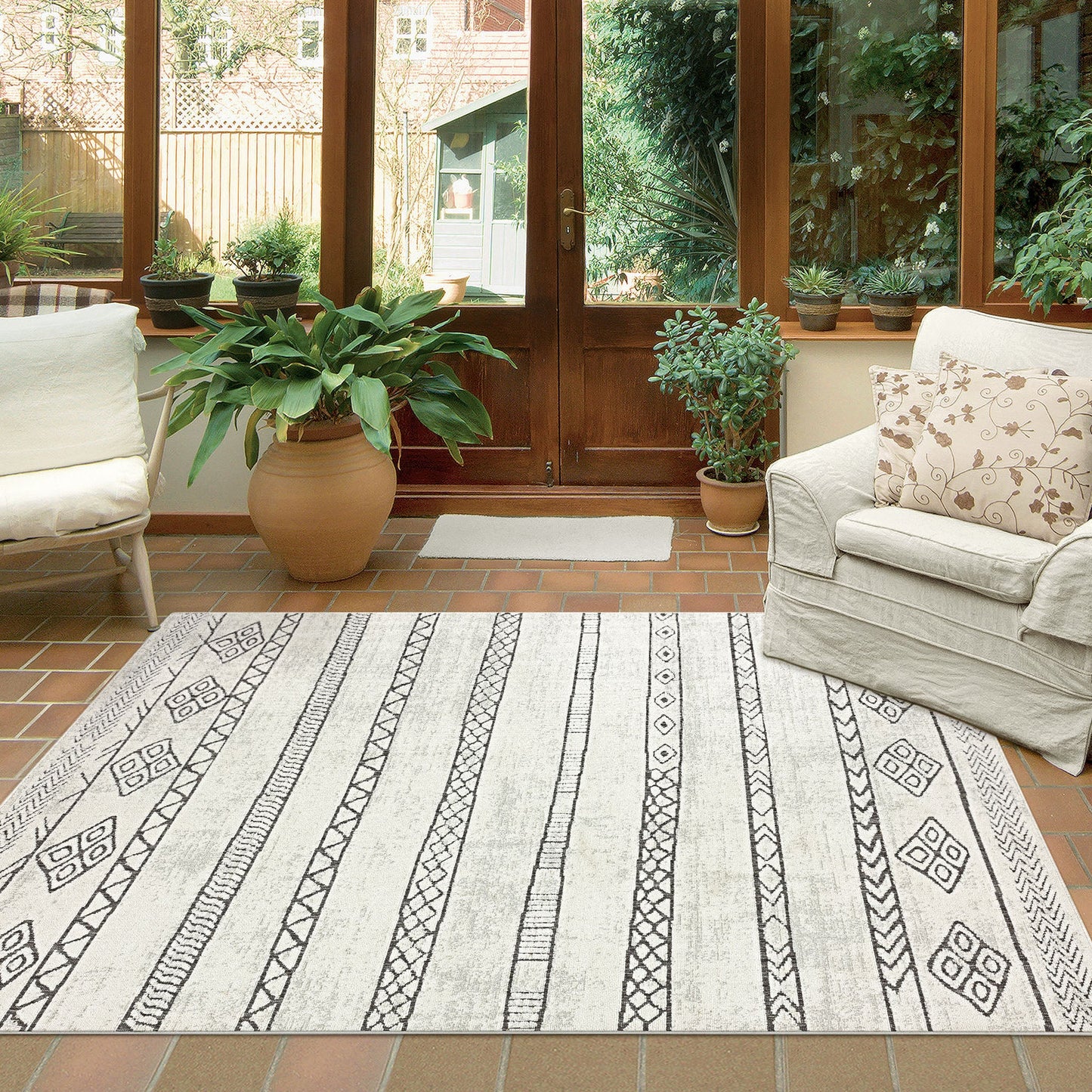 Valley 2053 Light Grey Rectangle Rug